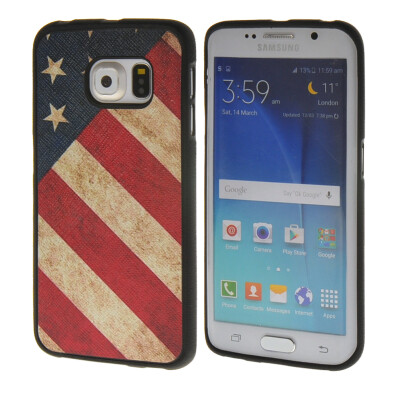 

MOONCASE Cute Fashion Pattern Soft Flexible Silicone Gel TPU Skin Shell Back Case Cover for Samsung Galaxy S6 Edge