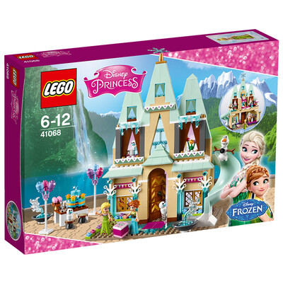 

LEGO Disney Princess 6 до 12 лет Yilundaier праздник замок детские игрушки строительные блоки 41068