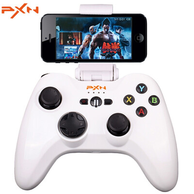 

PXN - 6603 MFI Certified Speedy Wireless Bluetooth Game Controller Портативный джойстик Виброзвонок Геймпад для iPhone / iPad /