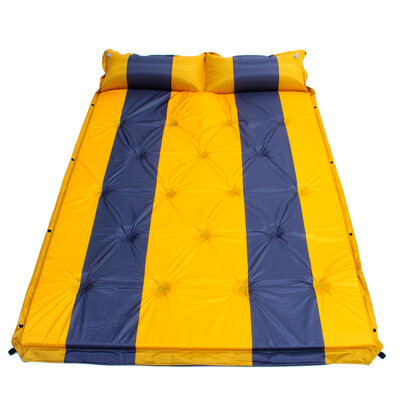 

Wolf walker automatic inflatable cushion moisture pad air bed car bed widened thick inflatable cushion tent moisture pad inflatable bed yellow