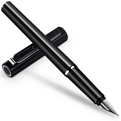 

Deli disco discoverer series trendy EF tip sharp pen ink pen black S668EF