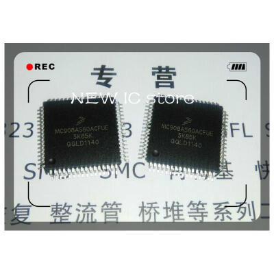 

5pcslot MC68HC908AS60ACFU new version MC908AS60ACFUE QFP64