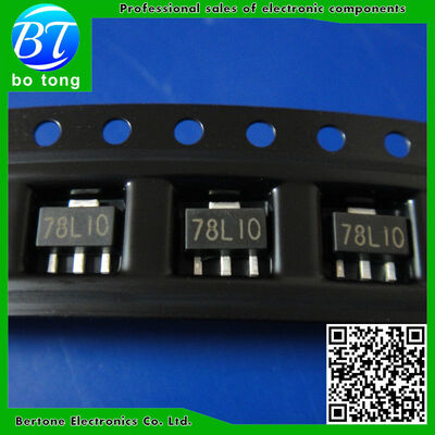 

500pcs/lot Free Shipping CJ78L10 78L10 10V SOT-89