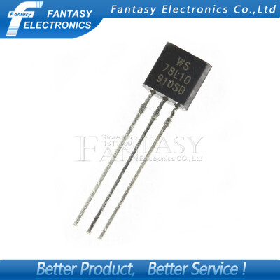 

10PCS 78L10 TO92 78L10 TO-92 L78L10 new voltage regulator IC free shipping