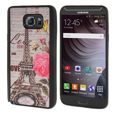 

MOONCASE Eiffel Tower Flexible Soft Gel TPU Silicone Skin Slim Durable чехол для Cover Samsung Galaxy Note 5