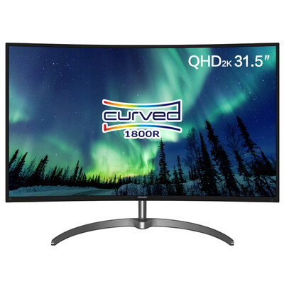 

Philips PHILIPS 315 inch 1800R curved screen 2KQHD wide color gamut technology computer LCD monitor 328E8FJSB