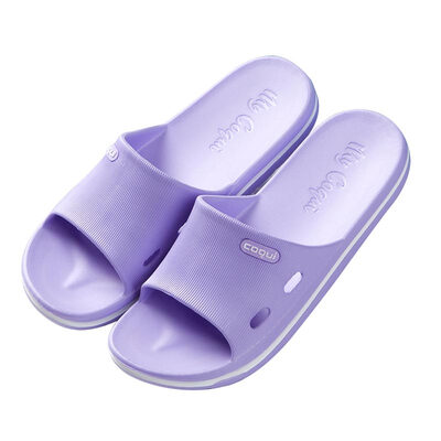 

Cool Fun Coqui Couple Home Slippers Household Bathroom Sandals Purple 3738 CQ7572