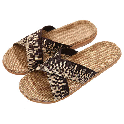 

Antarctic people Nanjiren slippers men&women models cotton&linen simple home seasons drag red 35-36 yards 19D016