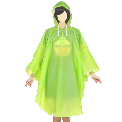 

Power Friends of the Miyou riding raincoat outdoor travel travel raincoat rain pants male long section with cap adult raincoat MY-MC army green