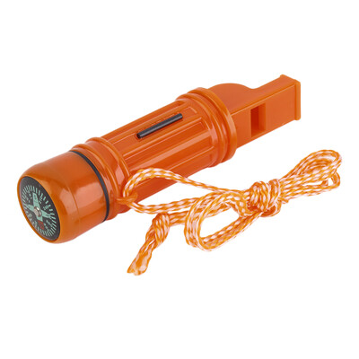 

5 in 1 Multi-function Emergency Survival Compass Whistle Camping Tool