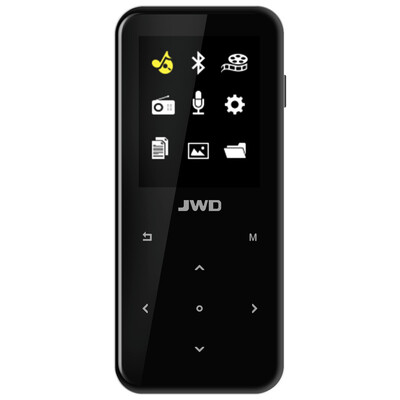 

JWD JWM-106 8G HIFI Lossless MP3 Music Player Черный