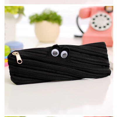 

Pencil Case Cute Solid Color Simple Pencil Bag Pencil Case Zipper Bag Stationery Pouch Pen Holder Cosmetic Makeup Tool Kawaii Bag