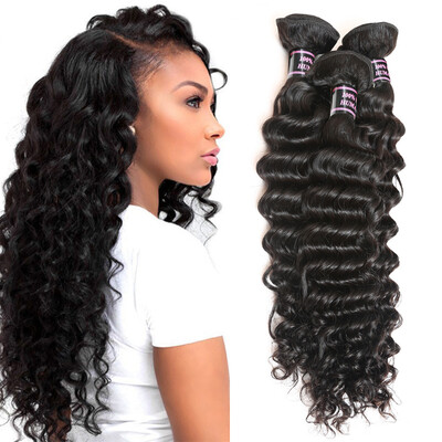 

Peruvian Deep Wave Hair Unprocessed Peruvian Hair 4 Bundles 100 Soft Human Hair Extensions 8A Peruvian Virgin Hair Deep Wave