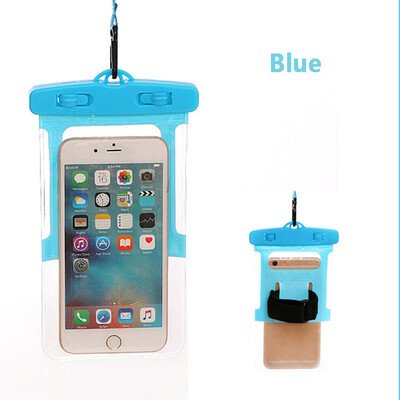 

Swimming Bags Waterproof Bag with Luminous Underwater Pouch Phone Case For iphone 6 6s 7 universal all models 45 inch -6 inch