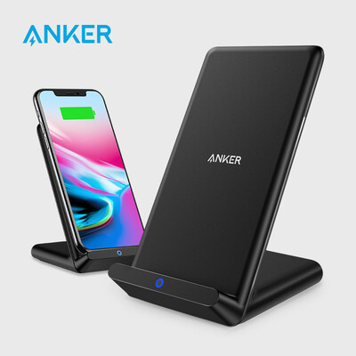 

Anker Apple Wireless Charger Настольная зарядная подставка для iPhone X / 10/8 / 8Plus / Samsung note8 / 7/5 / S6 / Nokia Black