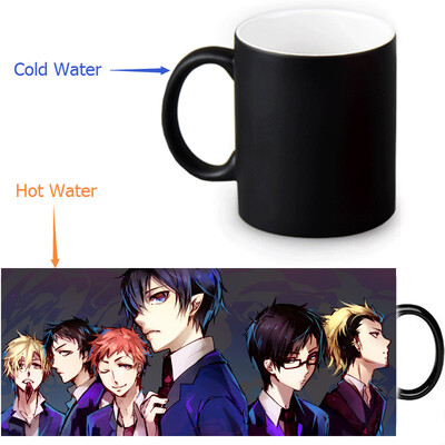 

Ao no Exorcist 350ml/12oz Heat Reveal Mug Color Change Coffee Cup Sensitive Morphing Mugs Magic Mug Milk Tea Cups