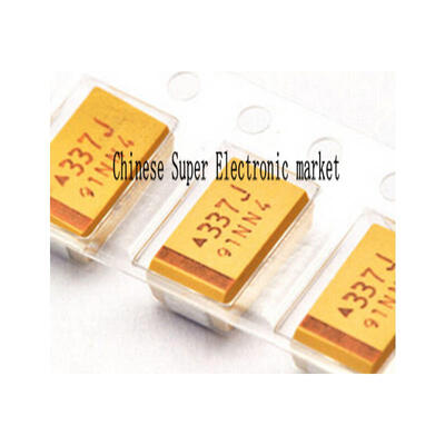 

50PCS 7343-D 6.3V 330UF D case SMD tantalum capacitor