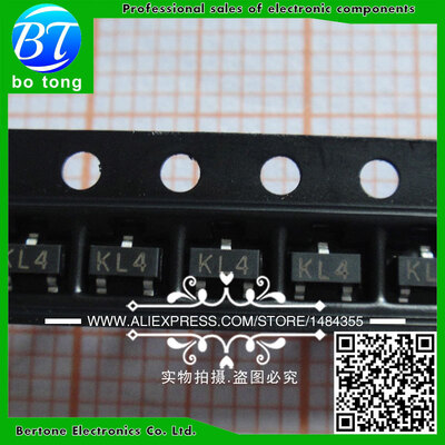 

Free Shipping 50pcs/lot BAT54SLT1G ( Mark code: KL4 ) BAT54S SOT-23 100%new Good quality