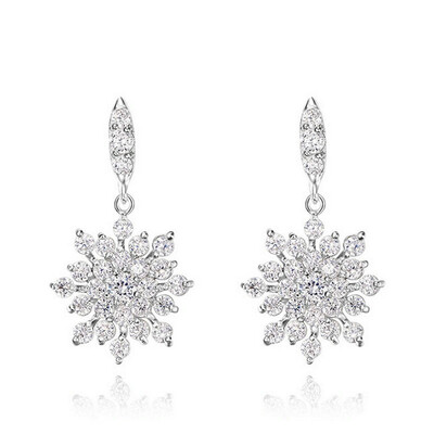 

Yoursfs® 18K White Gold Plated Crystal Earring Women Fashion Ear Drop Jewelry
