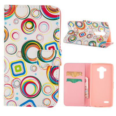 

MOONCASE ЧЕХОЛ ДЛЯ LG G4 Flip Leather Wallet Card Slot Foldable Stand Feature [Pattern series] /a13