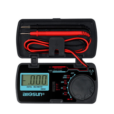 

All-Sun EM3081 Digital Multimeter 3 12 1999 t ACDC Ammeter Voltmeter Ohm Portable Meter voltage meter