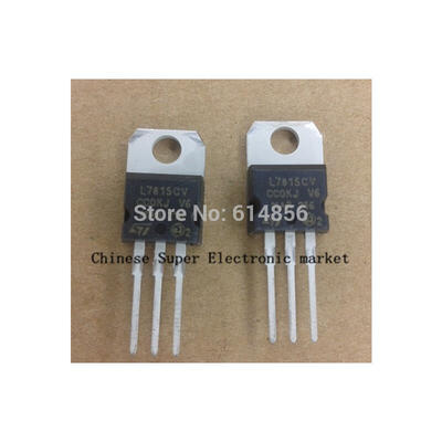 

10PCS L7815CV L7815 15V 15A TO-220 three terminal voltage regulator voltage stabilizer