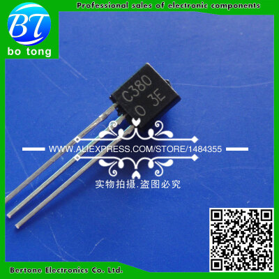 

500pcs/lot 2SC380-O C380Y 2SC380 35V 0.03A 250MHZ TO-92 Free Shipping