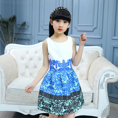 

Sleeveless-Kids-Girls-Princess-Floral-Summer-Party-Dress-Sundress-Clothes