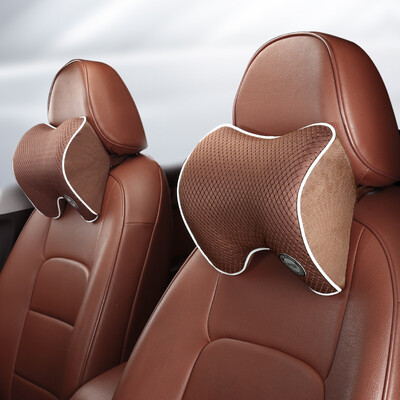 

Che Liyou car headrest neck pillow pillow car neck pillow pillow memory cotton pillow car pillow car interior supplies car neck pillow seat cervical pillow black