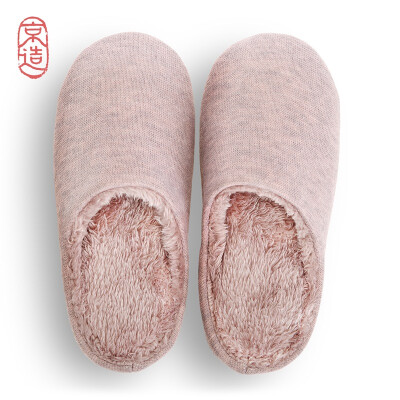 

JZAO womens home fur warm slippers pink L for 3941 yards