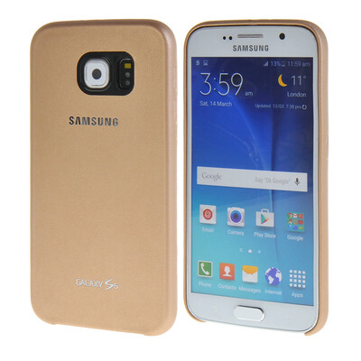 

MOONCASE Жесткий Прорезиненные резиновое покрытие Разрабатывают чехол для Samsung Galaxy S6 Золото
