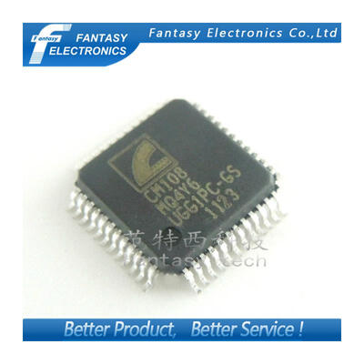 

20PCS CM108 QFP48 CM108AH QFP LQFP USB Audio I/O Controller new and original free shipping