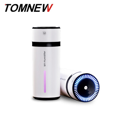 

TOMNEW 230ML Air Humidifier Color Cup USB Mini Ultrasonic Aroma Diffuser Air Purifier with LED Night Light for Home Office Car