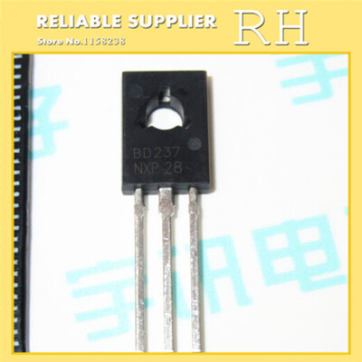 

100PCSLOT BD237 2A 100V TO-126