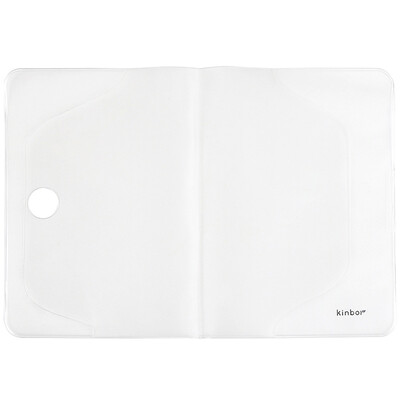 

Kinbor handbook book A6 protective cover transparent EVA envelope with hand account book squint eye DTB66106