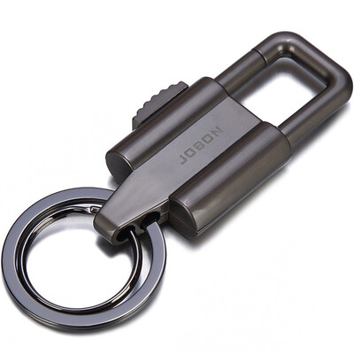 

Jingdong Supermarket JOBON Zhongbang key chain ring car key chain chain mother double key chain buckle waist hanging type ZB-060C chrome