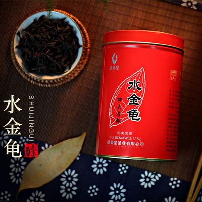 

Wuyi Star Shui Jin Gui Золотая водная черепаха Фуцзянский рок-чай улун 125г Олово