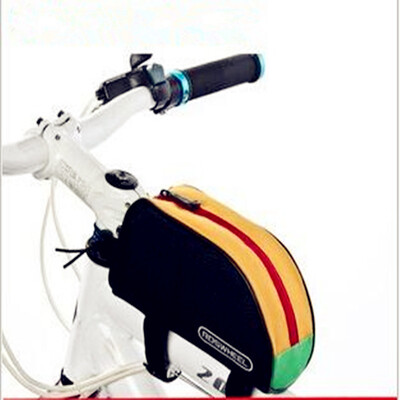 

Qian Xu polyester PVC outdoor mountain bike road bike bicycle bike frame Pan before the tube bicycle beam saddle bag