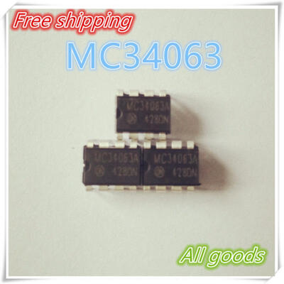 

FREE SHIPPING 100PCS MC34063API MC34063 34063 DIP8 DIP Boost or buck power DC/DC converter