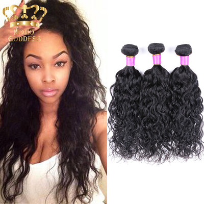 

Hot Malaysian Virgin Hair Natural Wave Mokogoddess Products 7A Grade Unprocessed Malaysian Natural Wave 4 Bundles 100 Human Hair