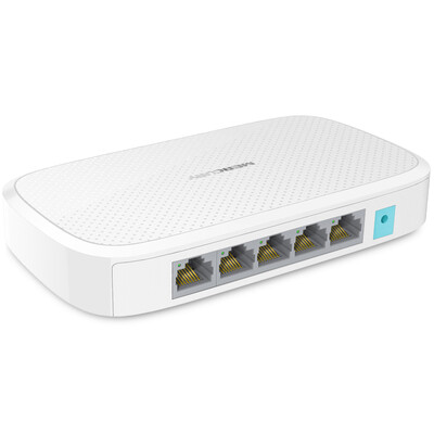 

Mercury MERCURY SG105M 5-port Gigabit switch 4-port network cable network separator home dormitory monitoring shunt