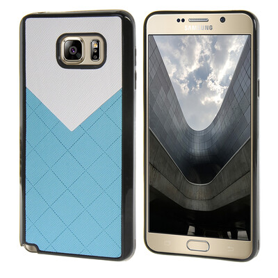 

MOONCASE чехол для Samsung Galaxy Note 5 Small fresh Flexible Soft Gel TPU Silicone Skin Slim Cover Blue