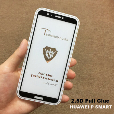 

full Glue Tempered Glass Screen Protector for Huawei P smart FIG-LA1 FIG-LX1 nova lite 2 FIG-L21 Enjoy 7S Anti fingerprint film