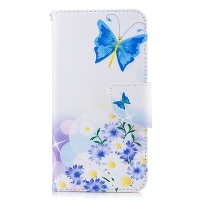 

BEFOSPEY Painting PU LeatherSoft TPU Card Slot Stand Wallet Case For Xiaomi Redmi 4X50"2017