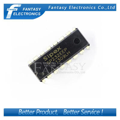 

10PCS SP232EEP DIP16 SP232 DIP new&original IC free shipping