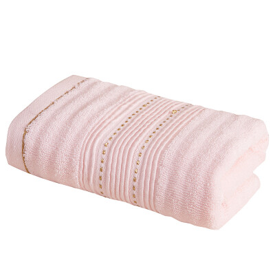 

Shengwei towel home textiles cotton water corrugated towel towel sw-30 pink