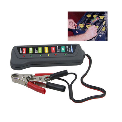 

Tirol 12 Volt LED Battery and Alternator Tester For Cars motorcycle Trucks
