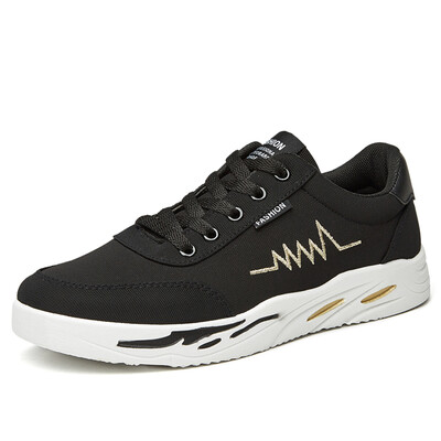 

Korean canvas shoes casual men
