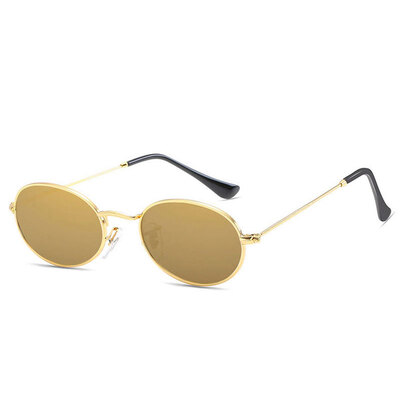 

2018 Новый дизайнер бренда Vintage Oval Солнцезащитные очки Женщин / Мужчин Retro Clear Lens Eyewear Солнцезащитные очки для женщин UV400