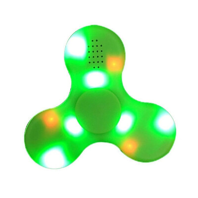 

Fingertip Gyro Speaker Wireless Bluetooth Speaker Hand Trimmer Triangle Finger Toy Mini Portable Multimedia Stereo Speaker
